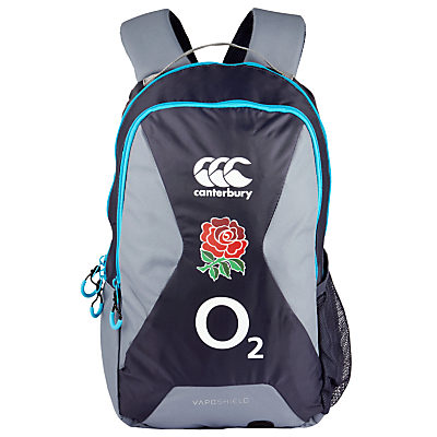 Canterbury of New Zealand England Rugby Backpack, Grey